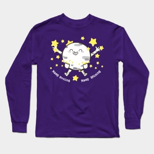 Keep Smiling _ Keep Shining Long Sleeve T-Shirt